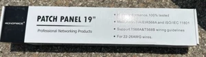 *NEU* Monoprice Cat6a utp 1u Patchpanel 24 Ports 16099 - Bild 1 von 3