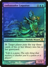 1x Ambassador Laquatus FOIL NM MTG Magic the Gathering ***MTGCardHouse***