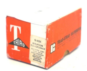 NEW TRIAD N-49X ISOLATION TRANSFORMER N49X - Picture 1 of 2