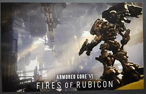 Armored Core VI 6 Fires of Rubicon PS5 Xbox One PS4 PC Art Print Poster (B) - Picture 1 of 1