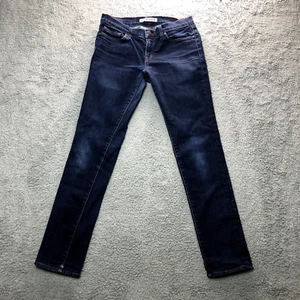 Jeans skinny J Brand 29 gamba matita lavaggio denim blu scuro cotone elasticizzato - Foto 1 di 8