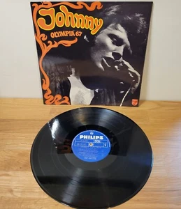 Johnny Hallyday Olympia 67 Original French Pressing Rock Vinyl LP Philips Record - Picture 1 of 6