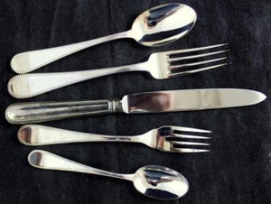 Towle Lockhart Silverplate 5 Piece Place Setting - Picture 1 of 3