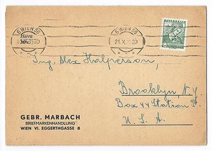 Austria Philatelic Advertising Cover/Pamphlet/Ephemera, Price List - 1935 - Picture 1 of 3
