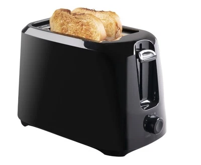 Bestron Toaster mit 2 Röstkammern Krümelschublade