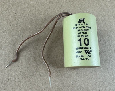 Nuevo condensador de arranque de motor en maceta Seika SK 10 uf 400 VAC para bomba Grundfos Foto 1 de 4