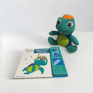 Libro interactivo de peluche y tablero infantil Baby Einstein Tortuga de Neptuno - Imagen 1 de 6