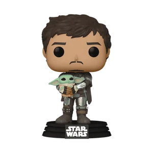 Funko Pop! The Mandalorian con Grogu Star Wars - Imagen 1 de 2