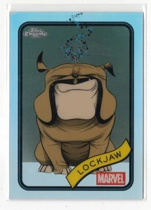 2025 Topps Marvel Cromo Lockjaw Plata Refractor Paralelo #152 Inhumanos - Imagen 1 de 1