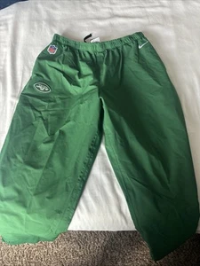 New York Jets Nike NFL On Field Storm-fit Rain Pants Men's 2XL Green Never Worn - Picture 1 of 5