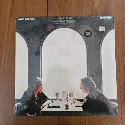 New SEALED John Lennon / Yoko Ono – Heart Play: Unfinished Dialogue LP 1983 - Image 1 of 4