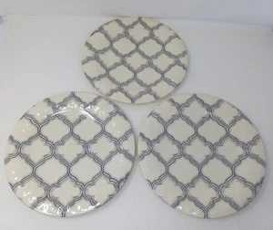 TarHong Plato de Melamina Mediterráneo Marroquí Lote de 3 Arabesco 10.5" - Imagen 1 de 11