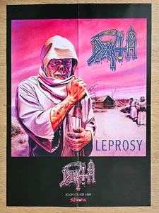 DEATH "Leprosy" - Poster from 2024 - 16 x 22 in. (40 x 55 cm) – MINT CONDITION! - Picture 1 of 4