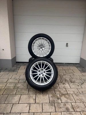 Winterräder Audi A4 / A5 / 17 Zoll Alufelgen / 7mm Profil /  225/50 17 - Bild 1 von 4