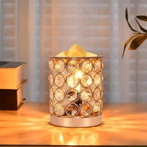Crystal Wax Melt Warmer Candle Wax Warmer for Scented Wax 2 in 1 Wax Melts Fragr - Picture 1 of 5