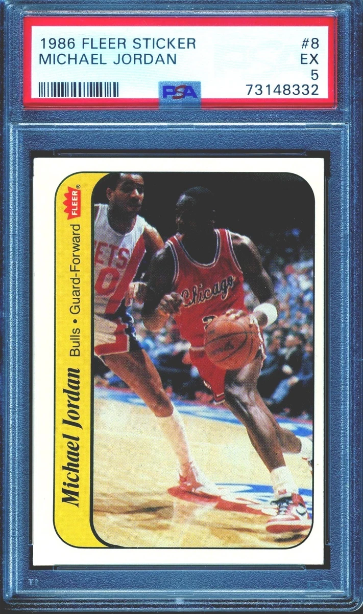 Fleer Michael Jordan 5 Graded Basketball Sports Trading Cards
