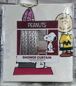 Cortina de Ducha Peanuts PERSONAJES Tema 72"X72" Totalmente Nueva (4/7584) - Imagen 1 de 3