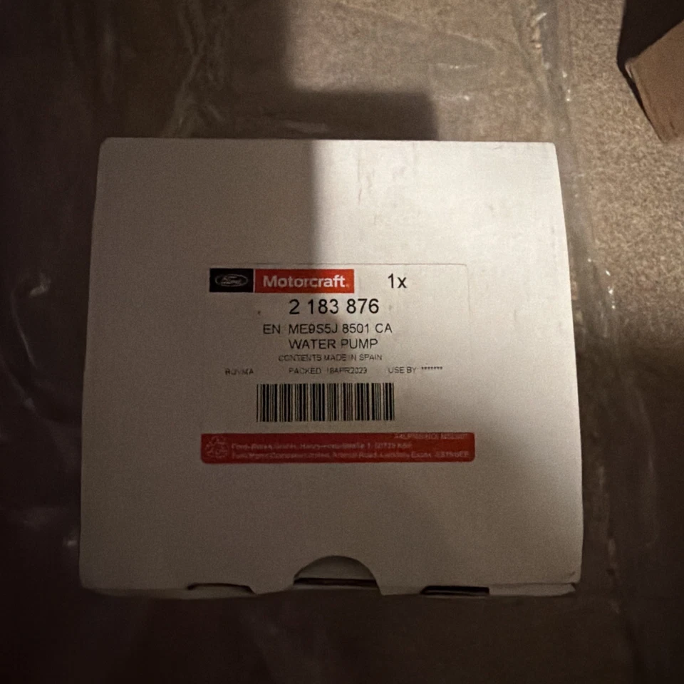 Genuine Ford KA 1.2L MPI Water Pump Kit Motorcraft 2008-2016 2183876 - Image 1 of 1