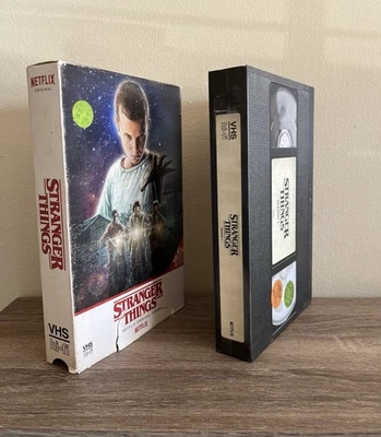 Stranger Things Season 1 4K UHD + Blu-Ray Set, Retro VHS Packaging Edition - Image 1 of 4