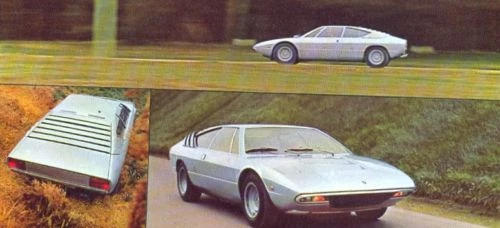 Lamborghini Urraco P250 original folleto de ventas / folleto Foto 1 de 1
