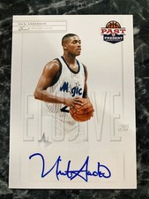 2011-12 Panini Past and Present Elusive Ink Autographs #NA Nick Anderson Auto 