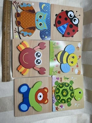 Coogam, Animal Puzzle Set-6 Mini Puzzles  - Image 1 of 4