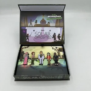 SDCC 2023 Hulu Animayhem Solar Opposites Set 5 Pezzi con Scatola Edizione Limitata - Foto 1 di 6
