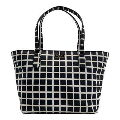 Bolso de Mano Grande KATE SPADE NY Cuero Saffiano LAUREL WAY DALLY Bolso de Mano Cartera Foto 1 de 4