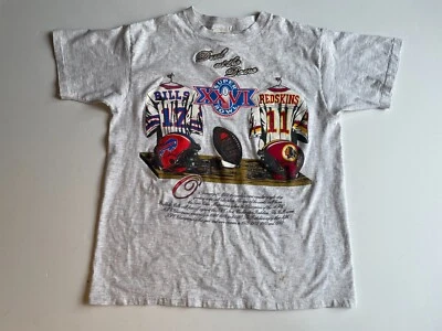 Vintage Super Bowl XXVI 26 Nutmeg Mills T Shirt Men Medium Single Stitch - Image 1 of 4