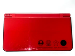 Nintendo DSi LL Super Mario Bros. Edizione 25° Anniversario Console Giapponese Rossa - Foto 1 di 11