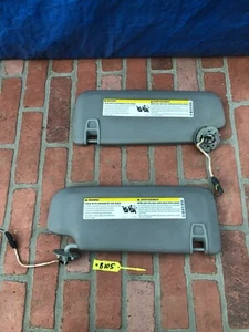 2017-2018 CHEVROLET MALIBU FRONT LEFT & RIGHT SUN VISOR W/ MIRROR LIGHT SET OEM - Picture 1 of 10