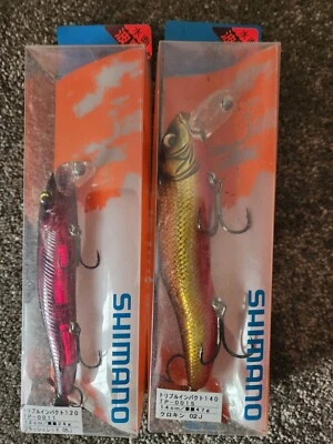 SEÑUELOS DE PESCA DE AGUA SUPERIOR SHIMANO TP-0015 Y TP-0011 Foto 1 de 3