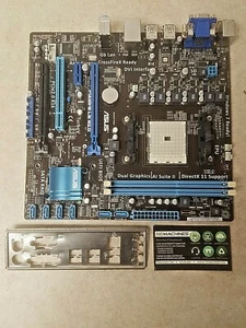 Placa madre ASUS Micro ATX Modelo: F1A55-M LE R2.0 (REV 2.0) ¡Socket FM1 PROBADO! - Imagen 1 de 12