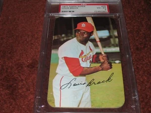 1971 Topps Super #25 Lou Brock PSA VG-EX 4 ~~ST. Louis Cardinals Hofer! - Picture 1 of 3