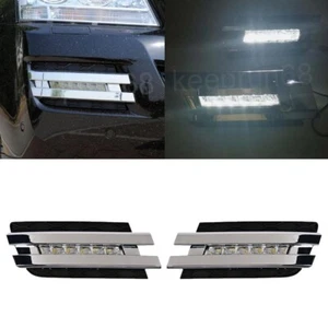 2X LED DRL Daytime Running Lights Fog Lamps For Benz GL320 GL350 GL500 2009-2011 - Picture 1 of 10