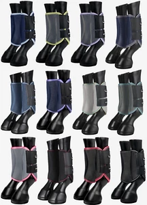 LeMieux Carbon Mesh Wrap Training Brushing Lightweight Schooling Wicking Boots - Picture 1 of 25