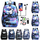 Sanrio Cinnamoroll Backpack Anti-Theft Shoulder Travel Bag Teens Kids School Bag