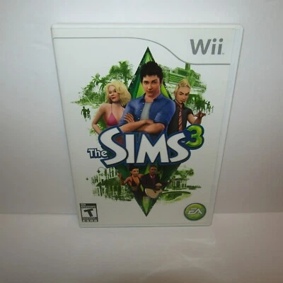 The Sims 3 Nintendo Wii Video Game with Manual Tested and Working - Image 1 of 4