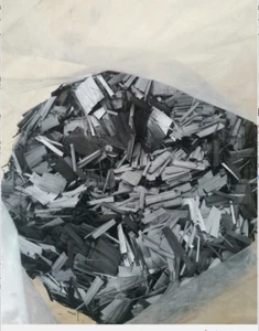 T700 24K 1Ib/455g quantità15 mm filo tritato in fibra di carbonio forgiato per fai da te manuale - Foto 1 di 4