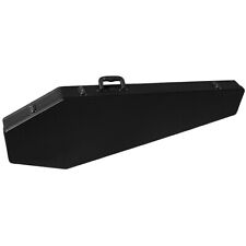 Coffin Case Bass Guitar Coffin Case Black Red for sale