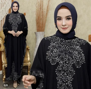 Toll Funkelnde Kaftan Kristall Spitzenkleid Hochzeit Party Bräutigam Locker New - Bild 1 von 12