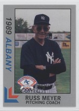 1989 Best Albany-Colonie Yankees Platinum Russ Meyer #27