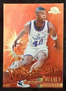 1995-96 SKYBOX PREMIUM DYNAMIC CALBERT CHEANEY CARD #D9 - MINT - Picture 1 of 3