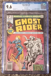 Ghost Rider #50 CGC 9.6 Carter Slade NIGHT RIDER 1980 Edizione Edicola!! - Foto 1 di 3