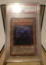 POP 1! PSA 10 GEM 2007 Yugioh 1st Ed Cloudian - Eye of the Typhoon Ultimate GLAS
