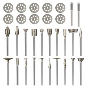 32pcs Durable Metal Engraver Kit  Rotary Tool Grinding Cutting Wheel  Dremel