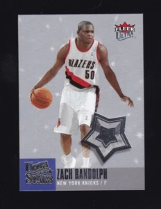 2007-08 Fleer Ultra Stars Zach Randolph #US26 New York Knicks - Picture 1 of 2
