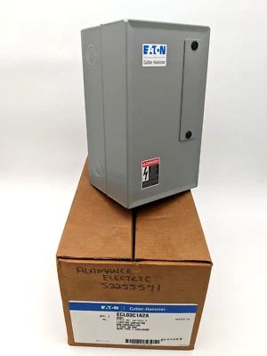 Eaton Cutler-Hammer  ECL03C1A2A CN35DN2 Enclosure Contactor Assembly Lighting - Image 1 of 4