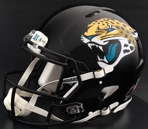 JACKSONVILLE JAGUARS NFL Riddell Speed Full Size REPLICA Football Helmet - Picture 1 of 6