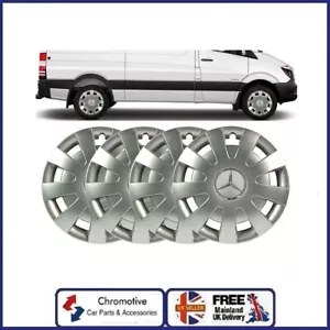 4 X 16'' Inches Wheel Trim Hub Caps FOR MERCEDES SPRINTER - Picture 1 of 3